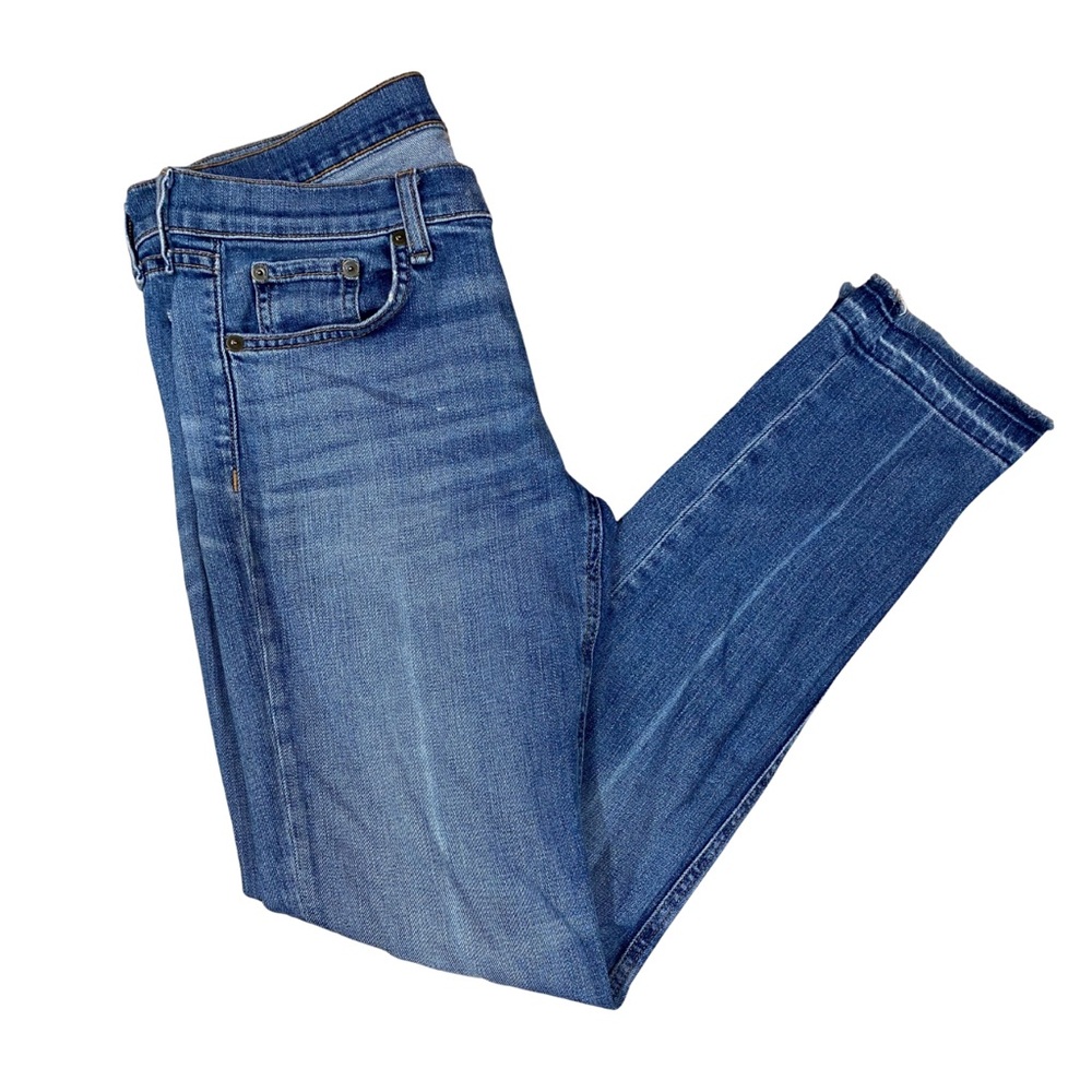 Rag & Bone Jeans Dre Slim Fit Straight Coopers Blue Denim Women’s Size 27